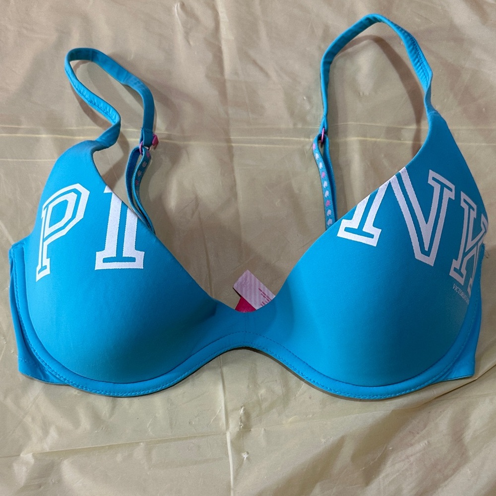Blue PINK Bra size 34C